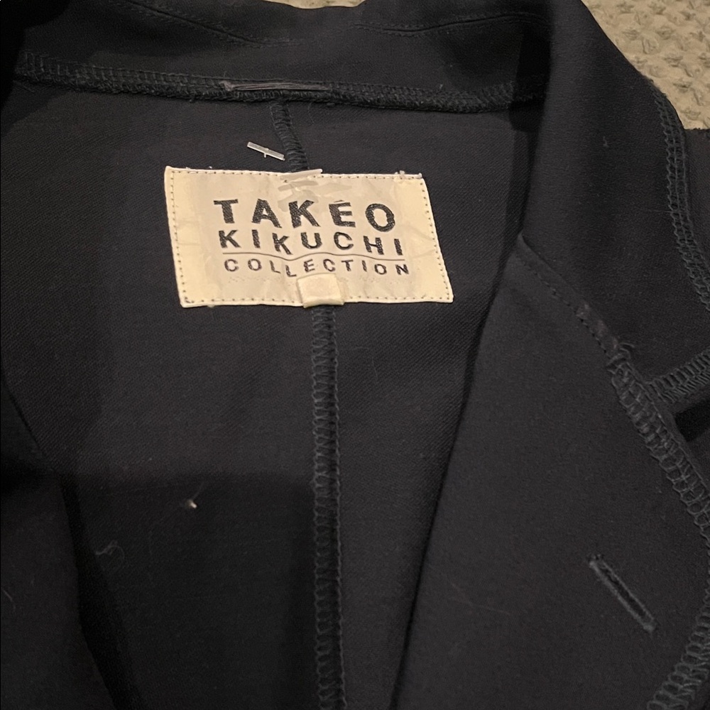 Men’s Takeo Kikuchi Navy Jacket - Picture 3 of 11
